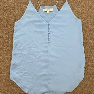 Light blue Loft Chiffon Cami